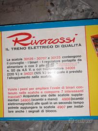 trenino elettrico Rivarossi (vedi altri annunci)