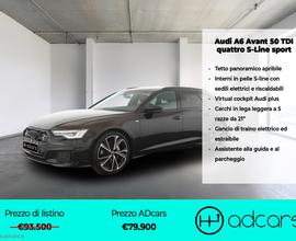 AUDI A6 Avant 50 TDI quattro S line Sport TETTO PA
