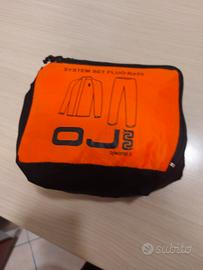 Tuta nuova per moto System set fluo R035 OJ TG XS