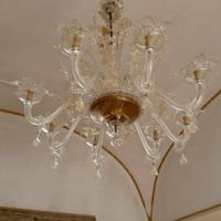 Lampadario vetro murano