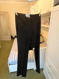 Pantaloni neri sartoriali Lineaemme Tg 42