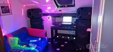  impianto completo  karaoke dj set