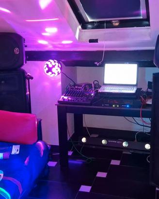  impianto completo  karaoke dj set