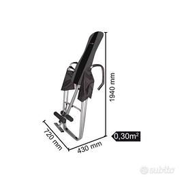 Panca a inversione Everfit Turning Slim