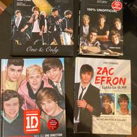 Libri One Direction (3) e Zac Efron