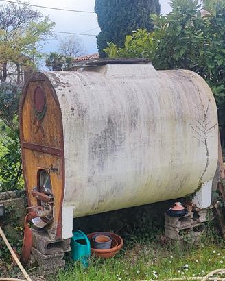 Botte in cemento per giardino 
