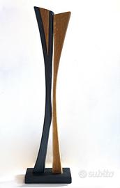 "Dolmen"- scultura in legno - contemporanea