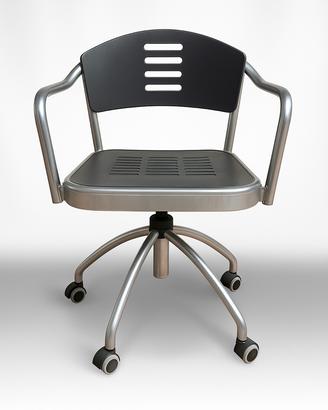 Set 5 sedie Kartell Mauna Kea – grigio antracite