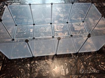 Recinto plastica recinto interno modulare animali