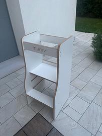 Torre Montessoriana MoMi Easy Steps  - Bianca