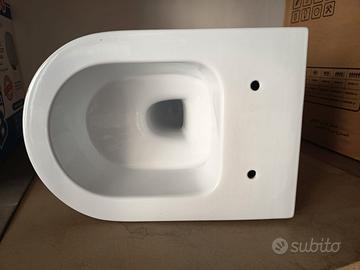 vaso sospeso e bidet sospeso 