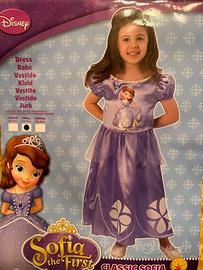 Vestito carnevale Sofia Disney