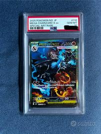 Mega Charizard X ex SAR #110 PSA 10 - Pokémon
