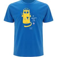 Maglia XS S M L XL nuova 100% cotone bio divertent