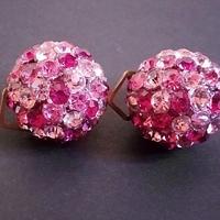 ORECCHINI A SFERA VINTAGE ANNI '60 CHIUSURA A CLIP