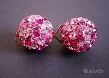 ORECCHINI A SFERA VINTAGE ANNI '60 CHIUSURA A CLIP