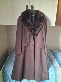 cappotto donna Rosier vintage anni '70 tg 46