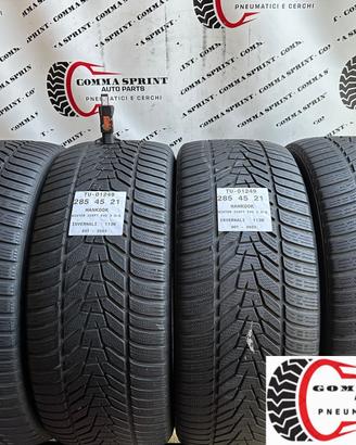 4 PNEUMATICI 285/45 R21 HANKOOK INVERNALI