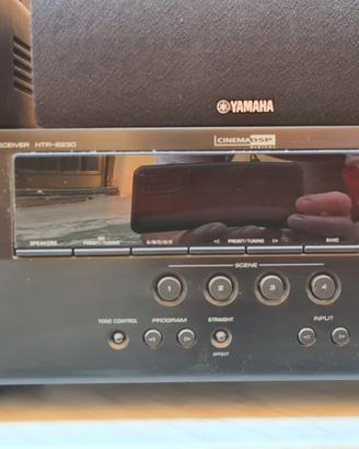 sistema home theatre con casse Yamaha 