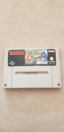 super Mario world 2 yoshy island snes NINTENDO 