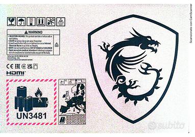 Notebook Gaming Thin 15 msi