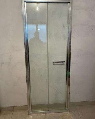Porta doccia acciao lucido