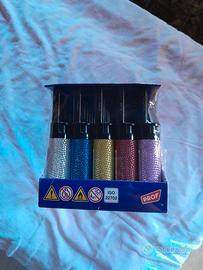 accendini glitterati.