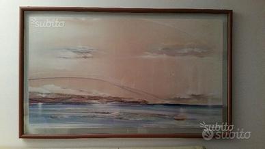 Quadro con dipinto di Etta Alvarez