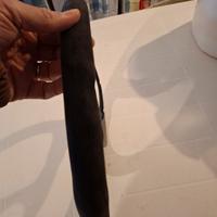 Volante Fusina in pelle scamosciata