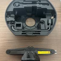 Kit completo crick per ruota di scorta