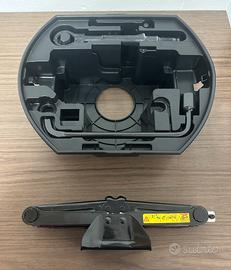 Kit completo crick per ruota di scorta