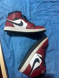 Air jordan 1 Mid bred originali