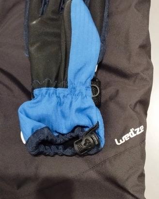 pantaloni e guanti neve bambino 