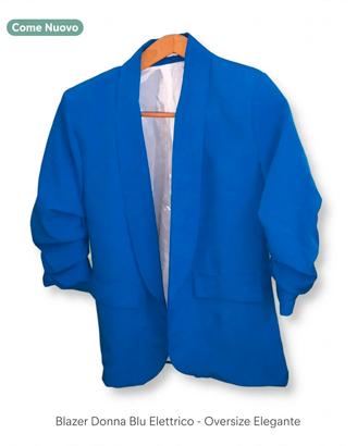 Blazer blu elettrico 