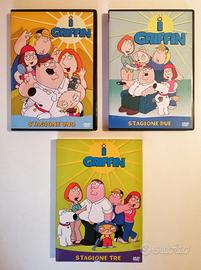 Griffin Stagioni 1, 2, 3 italiano cofanetti nuovi