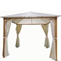 Gazebo metallo effetto legno nuovo