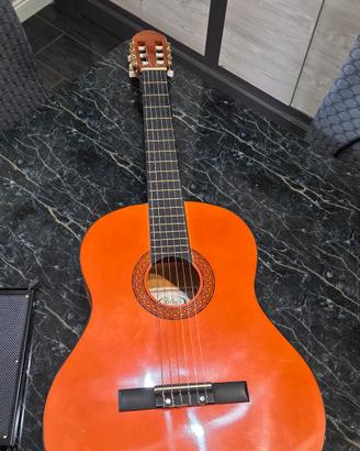 chitarra rolings con fodero e piede