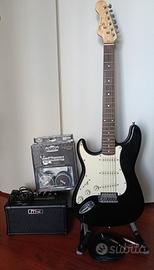 set completo chitarra mancina
