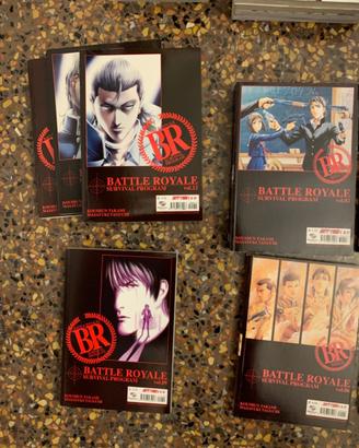 Battle royale manga