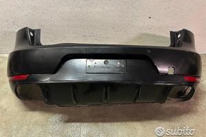 Paraurti posteriore porsche macan s (95b) 2014/18