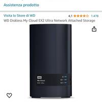 WD My Cloud EX2 Ultra Network Attached Storage