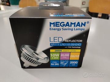 lampadina reflector 10w gu10 led 230 volt 2800K