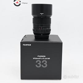 Fujifilm XF 33mm F1.4 R LM WR Pari al nuovo
