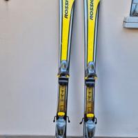 sci rossignol 140 con attacchi