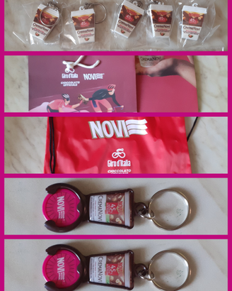 Gadget cioccolato Novi sponsor Giro d'Italia 2026