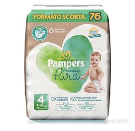 Scatola maxi scorta pampers 76 pannolini