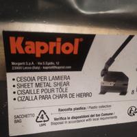 Cesoia x lamiera 200mm nuova + lama nuova