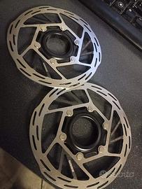 coppia dischi freno 140mm centerlock sram paceline