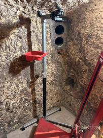 Cavalletto porta bici da lavoro