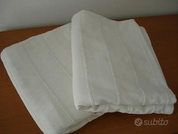 2x telo copritutto cotone 100% misura 135x220